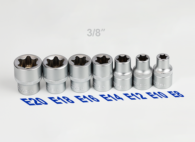3/8” E型套筒