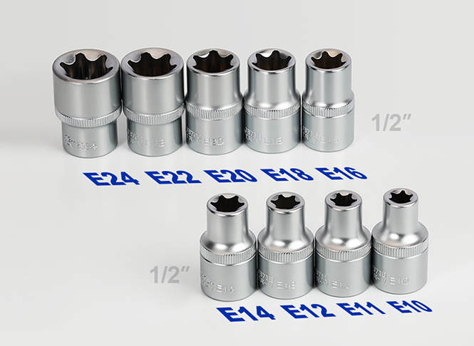 1/2” E型套筒